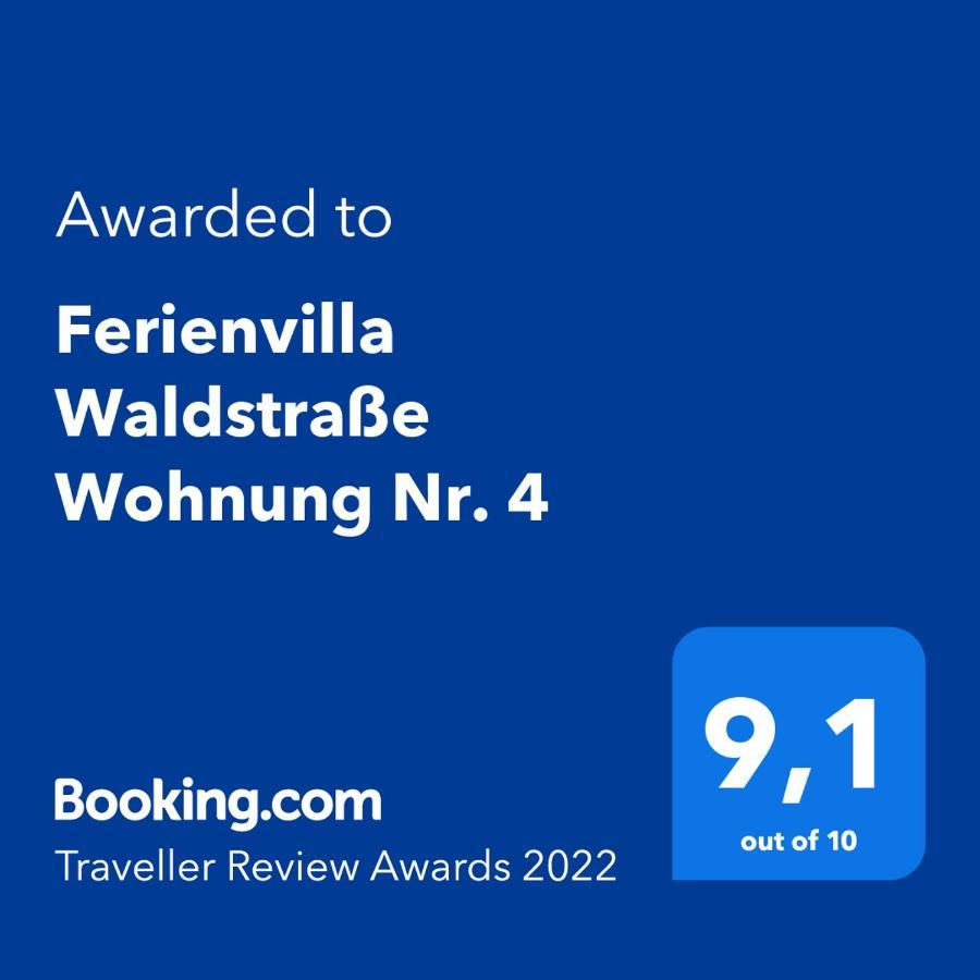 Ferienvilla Waldstrasse Wohnung Nr. 4 Heringsdorf  Exterior foto